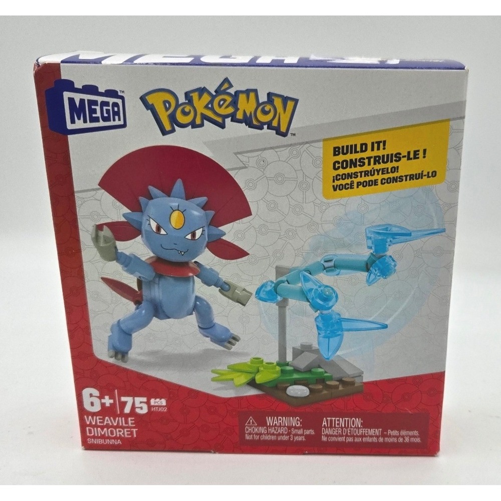 Mega Pokémon Weavile Building Set (75 Pieces)‎